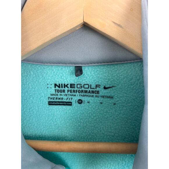 Nike Golf Therma-Fit Tour Performance Vest Gray & Aqua | Size M - Picture 9 of 12